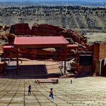 Red Rocks Amphitheater from the top